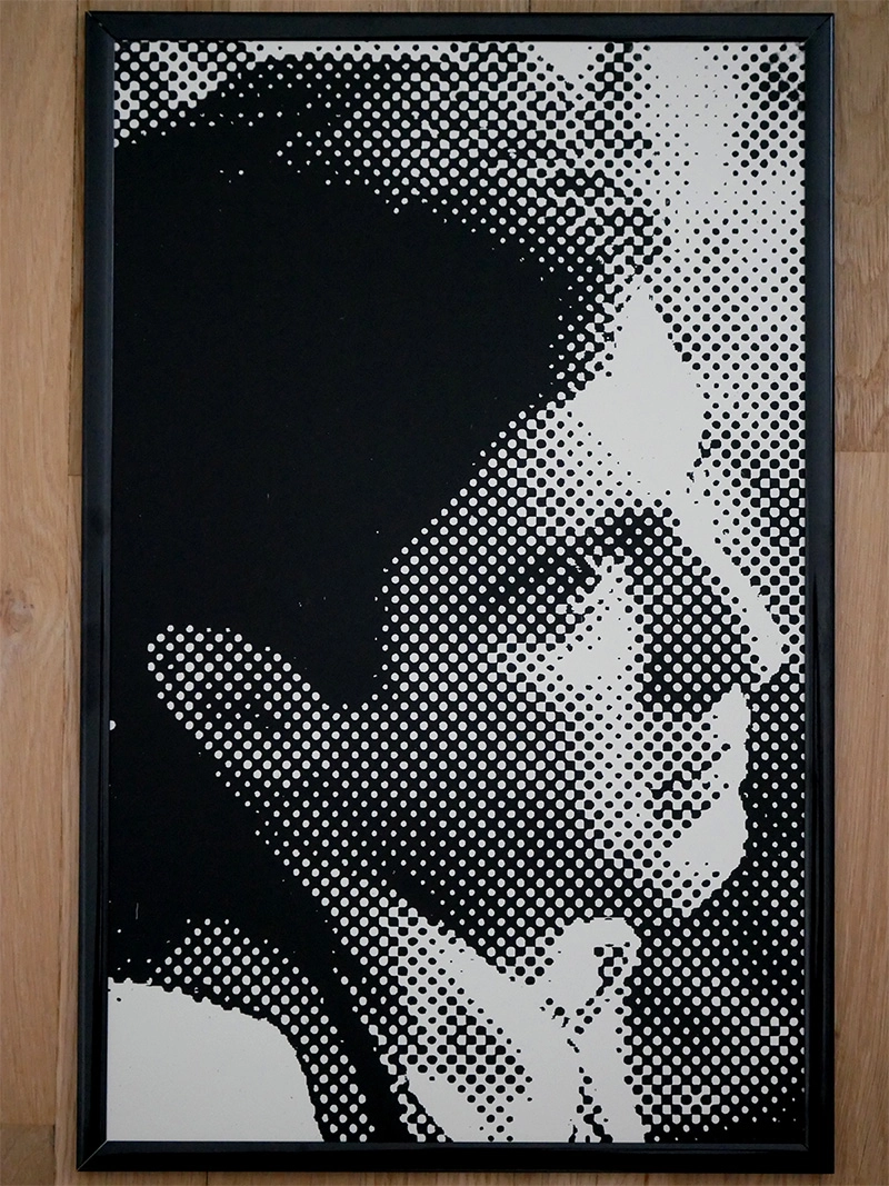 Framed movie-series artwork for Michael Corleone.