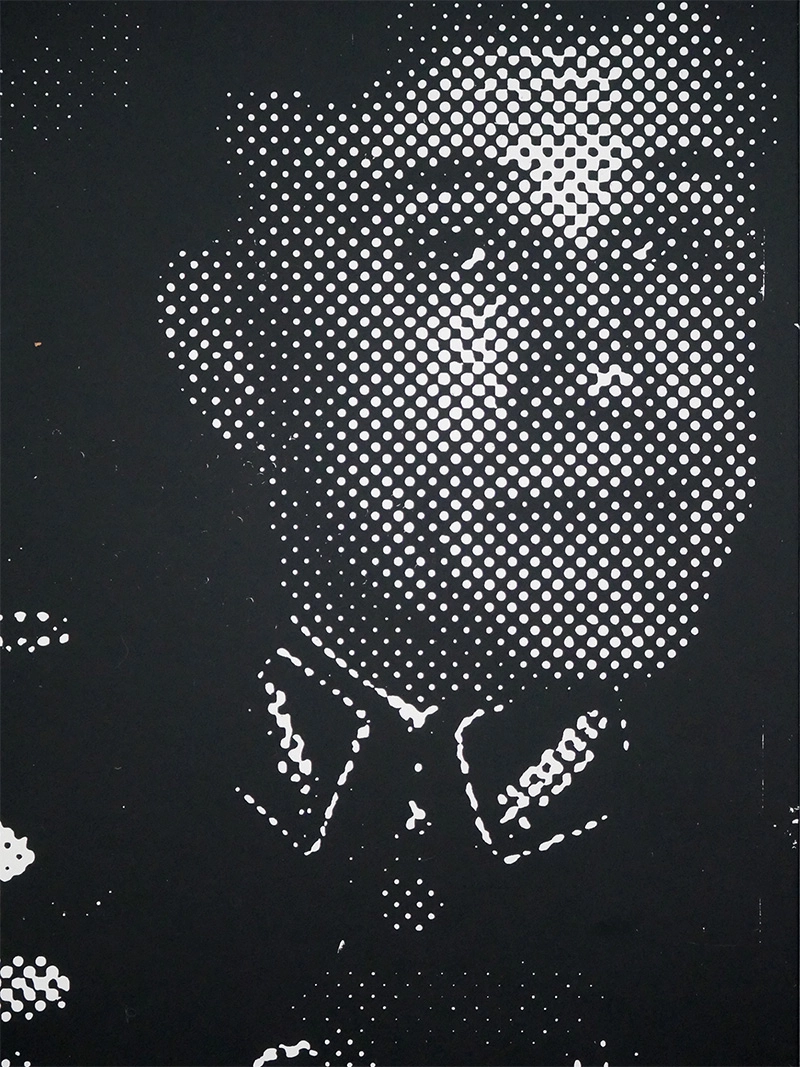 Unframed movie-series artwork for Hans Landa.