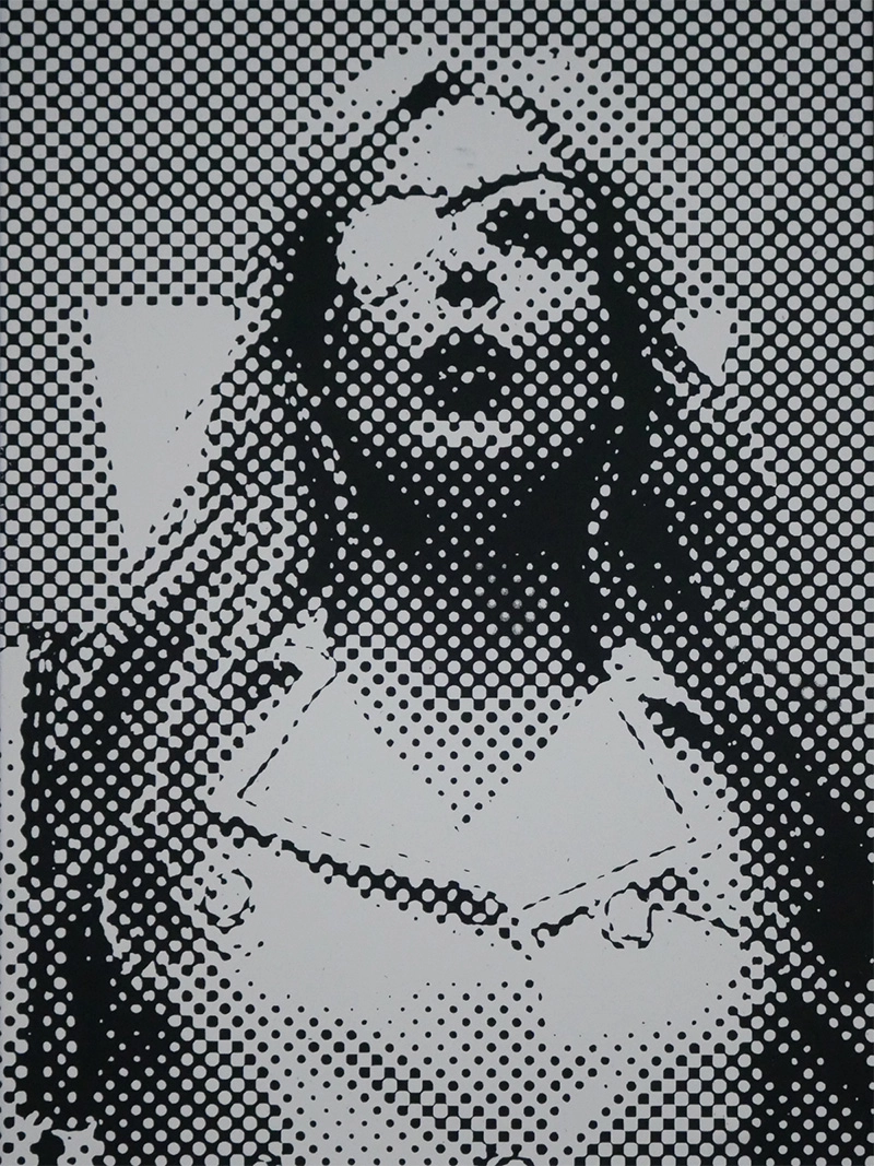 Unframed movie-series artwork for Kill Bill: Elle.