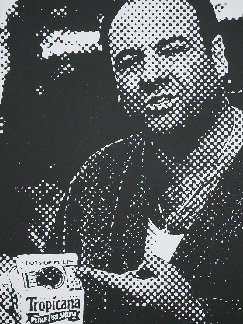 Unframed movie-series artwork for Tony Soprano.